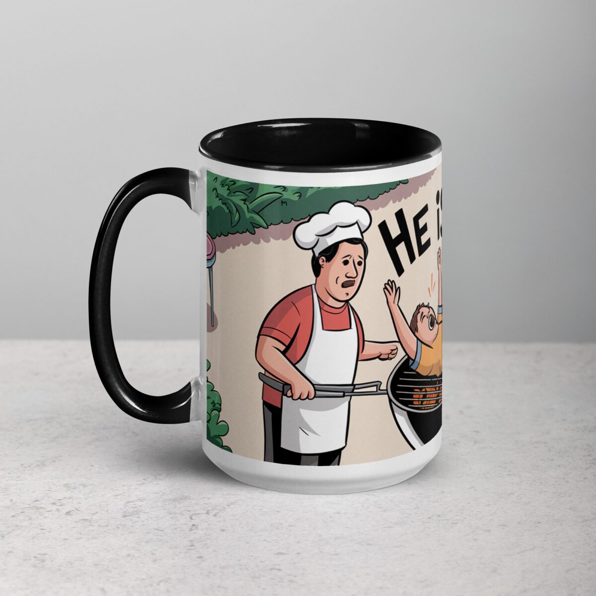 He Is Cooked Coffee Mug & Tea Cup - Image 5
