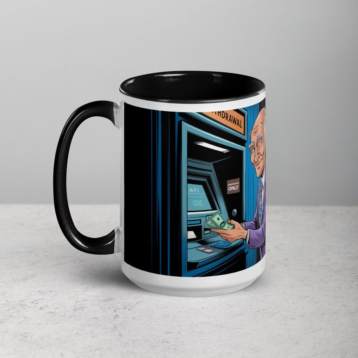 Ask Grandpa: ATM Always Talking Money Mug - Image 5