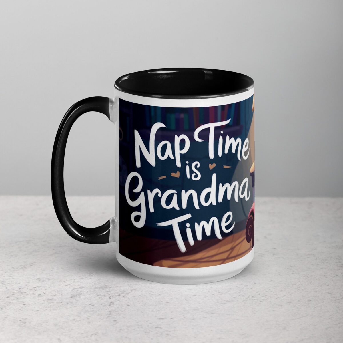 Nap Time is Grandma Time Coffee Mug - Image 5