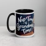 Nap Time is Grandma Time Coffee Mug - Image 5