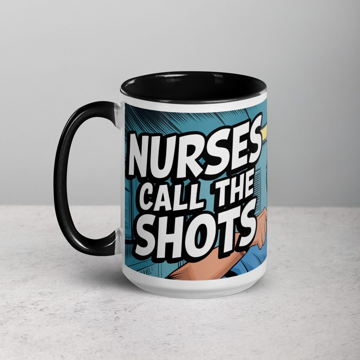 Nurses Call the Shots Coffee Mug - Image 5