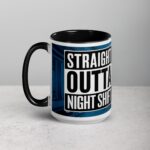 Straight Outta Night Shift Nurse Mug - Image 5