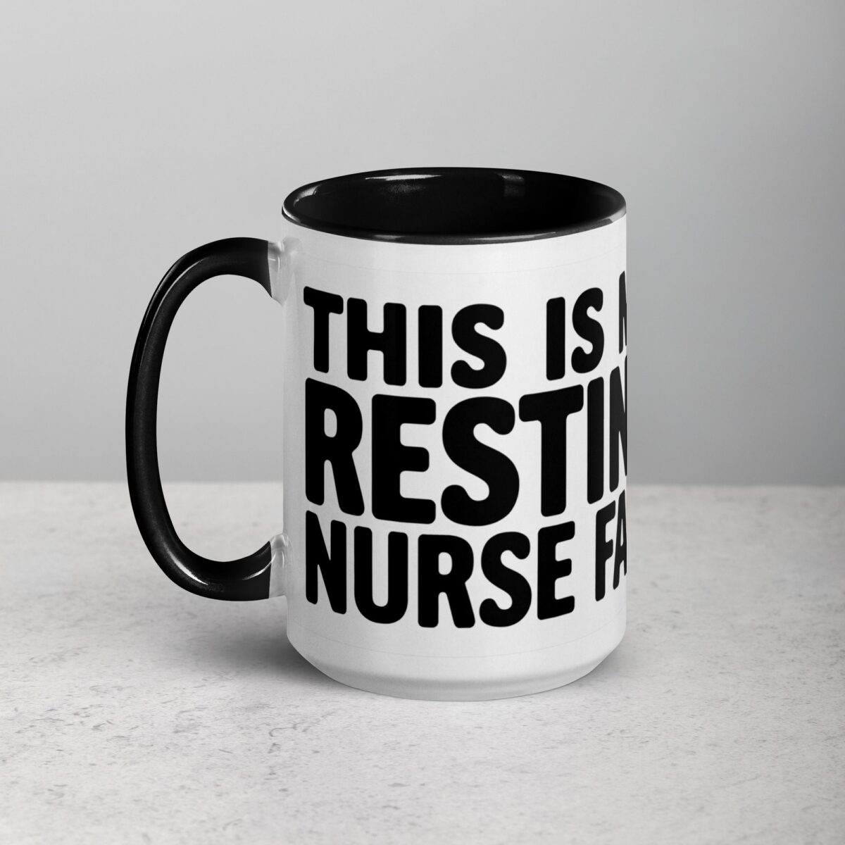 This Is My Resting Nurse Face Mug - Image 5