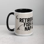 Retirement Plan: Fish All Day, Nap All Night Mug - Image 5
