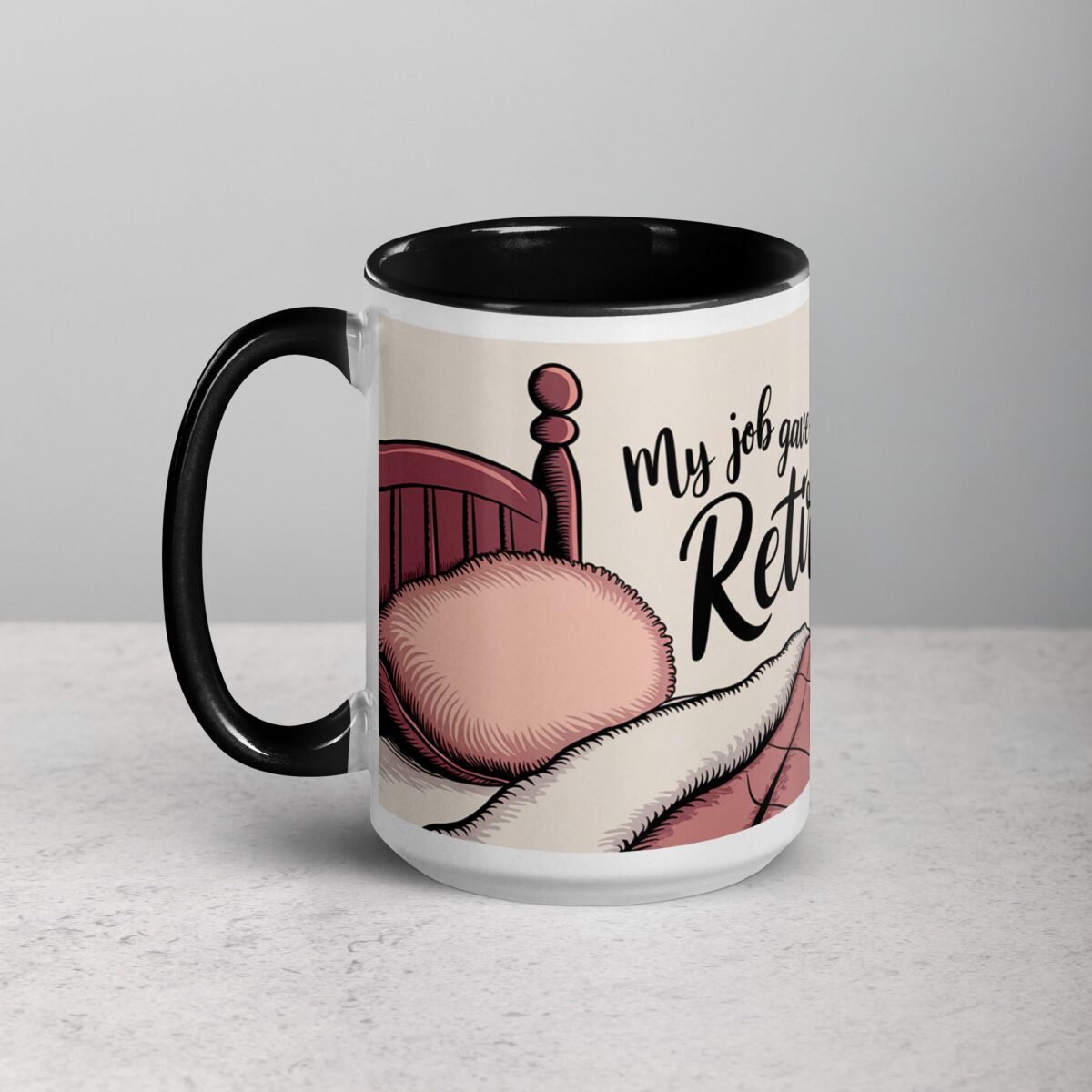 My Job Gave Me Stress, Retirement Gave Me Rest Mug - Image 5