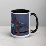 Life Is Better with a Doberman Coffee Mug & Tea Cup - Image 6