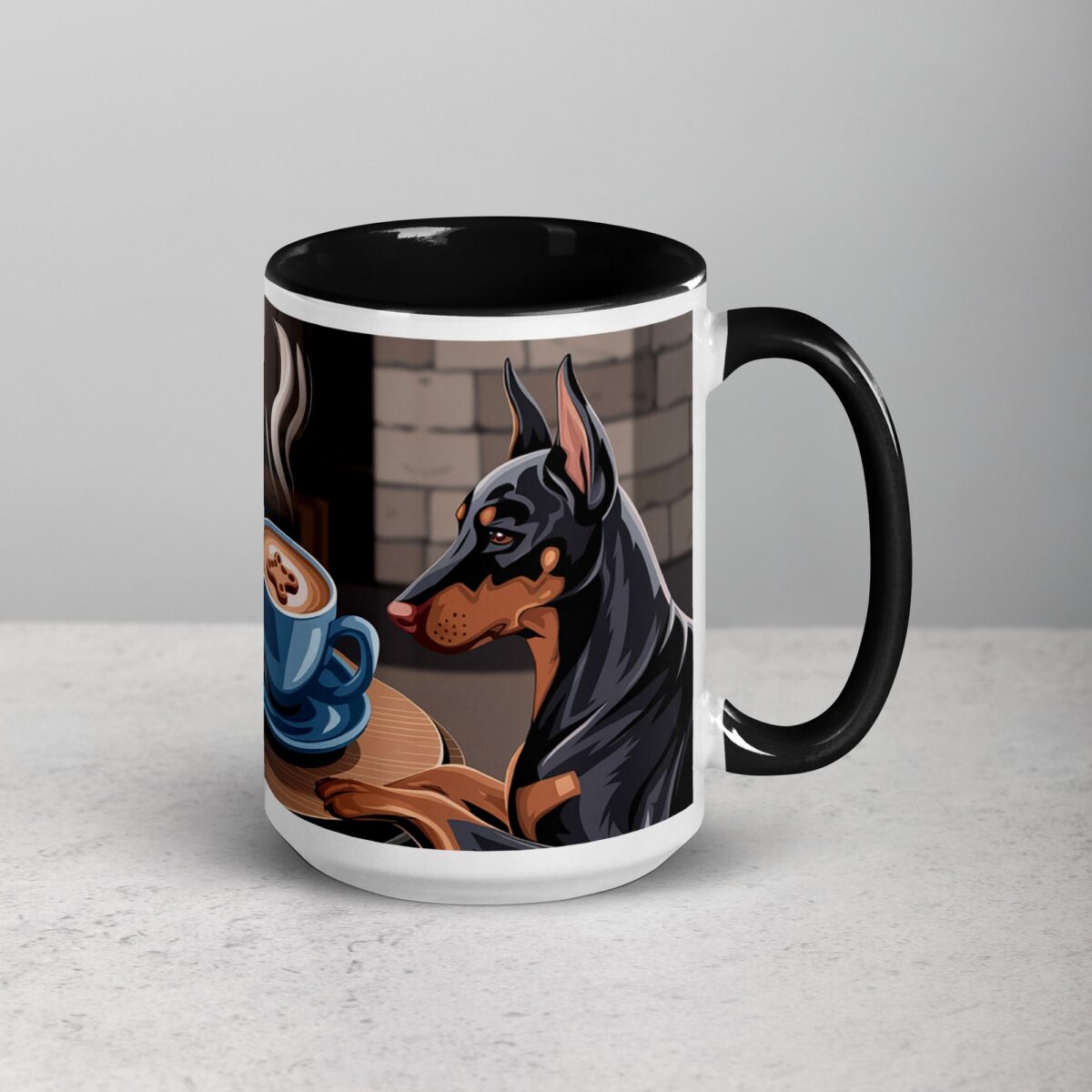 Every Cup of Coffee Tastes Better with a Doberman Mug - Image 6