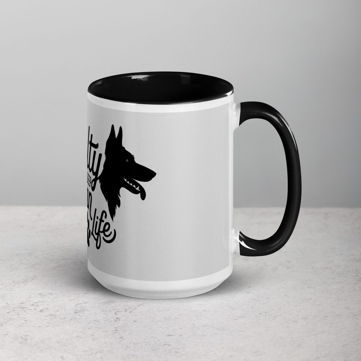 Loyalty Runs Deep: German Shepherd Life Coffee Mug - Image 6