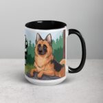German Shepherd Mom: Protector and Pack Leader Mug - Image 6