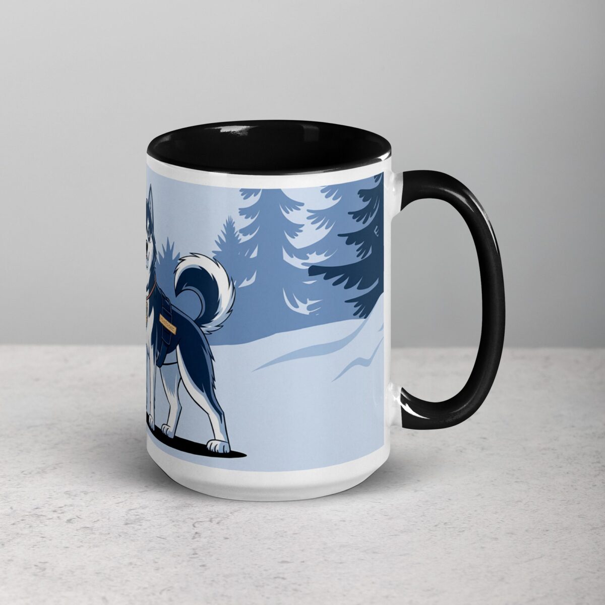 Husky Patrol: Always on Duty Coffee Mug - Image 6