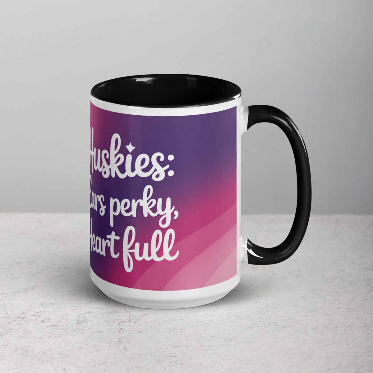 Huskies: Ears Perky, Heart Full Coffee Mug - Image 6