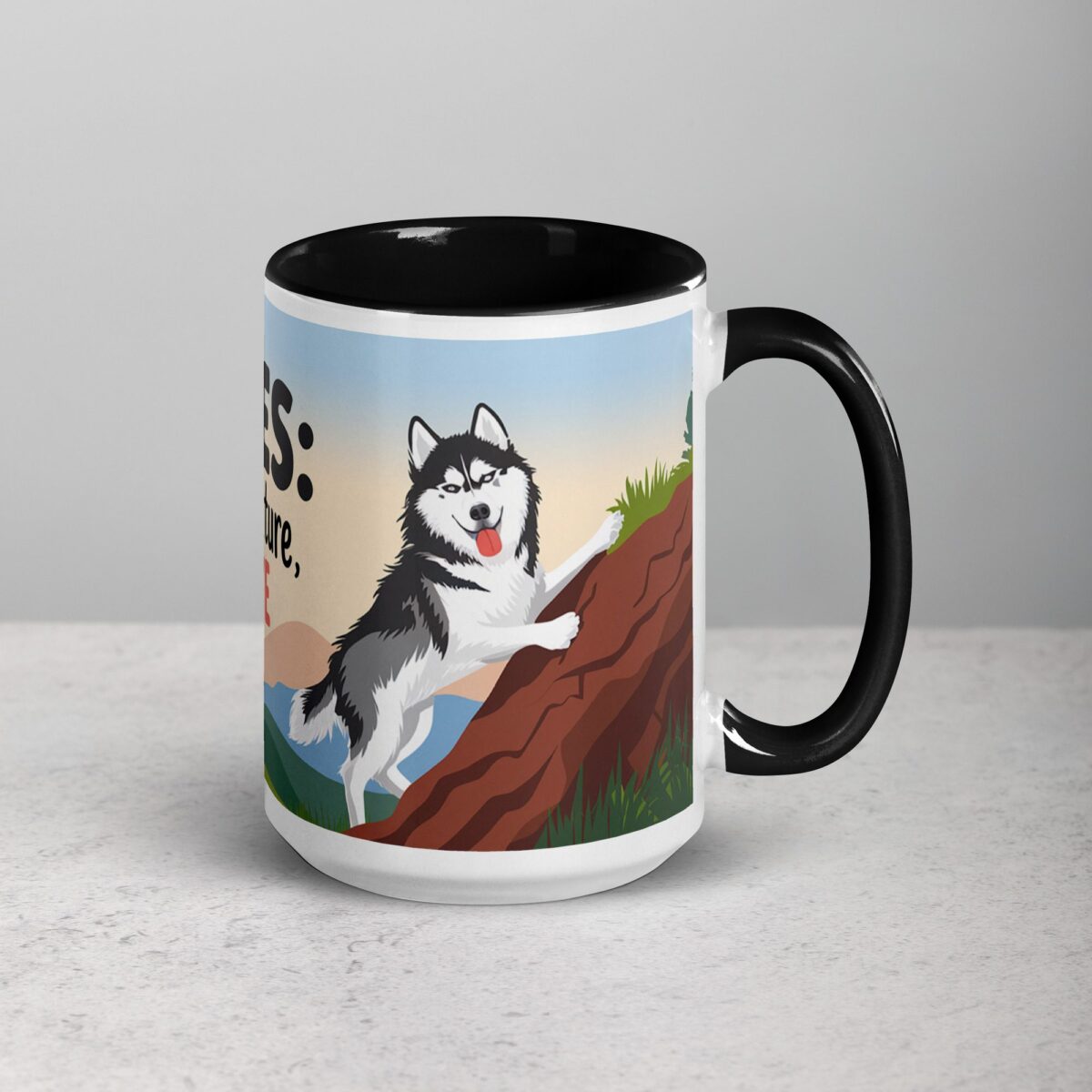Huskies: Built for Adventure, Made for Love Mug - Image 6