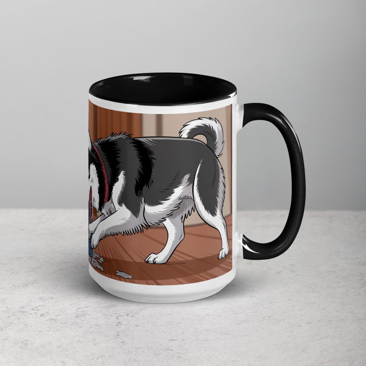 100% Mischief, 0% Regret: My Husky Coffee Mug - Image 6
