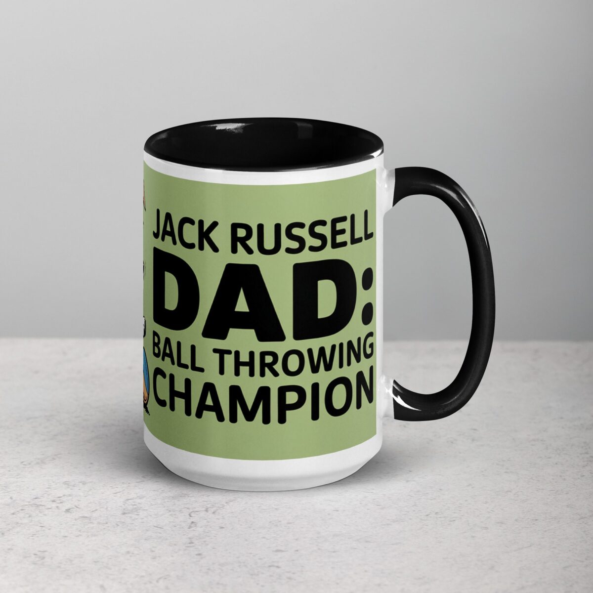 Jack Russell Dad: Ball Throwing Champion Coffee Mug - Image 6