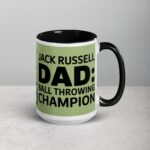 Jack Russell Dad: Ball Throwing Champion Coffee Mug - Image 6