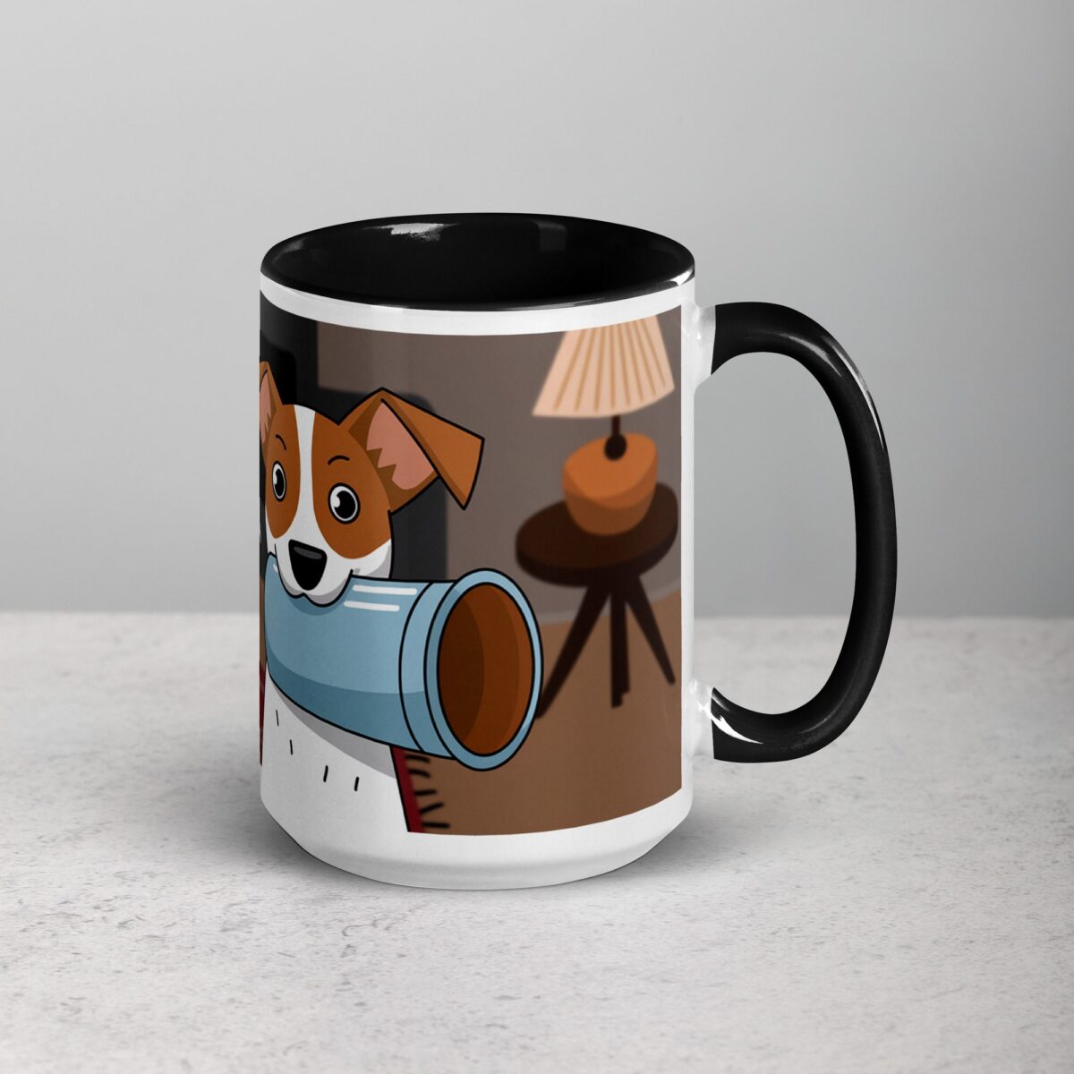 Fueled by Coffee and Jack Russell Energy Mug - Image 6