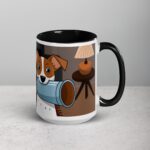 Fueled by Coffee and Jack Russell Energy Mug - Image 6