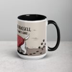 Jack Russell Hair, Don’t Care Coffee Mug - Image 6