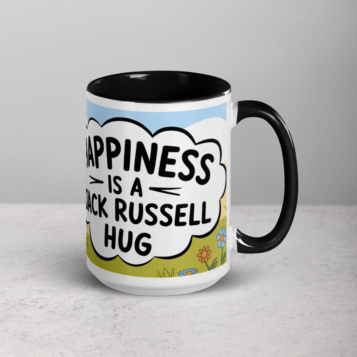 Happiness Is a Jack Russell Hug Coffee Mug & Tea Cup - Image 6