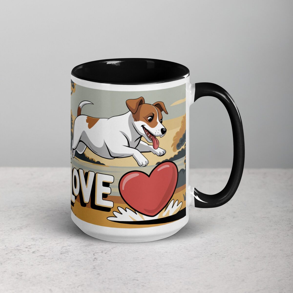 Born to Jump, Built to Love Jack Russell Mug - Image 6