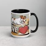 Born to Jump, Built to Love Jack Russell Mug - Image 6