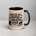 Fueled by Coffee and Labrador Love Mug - Image 6