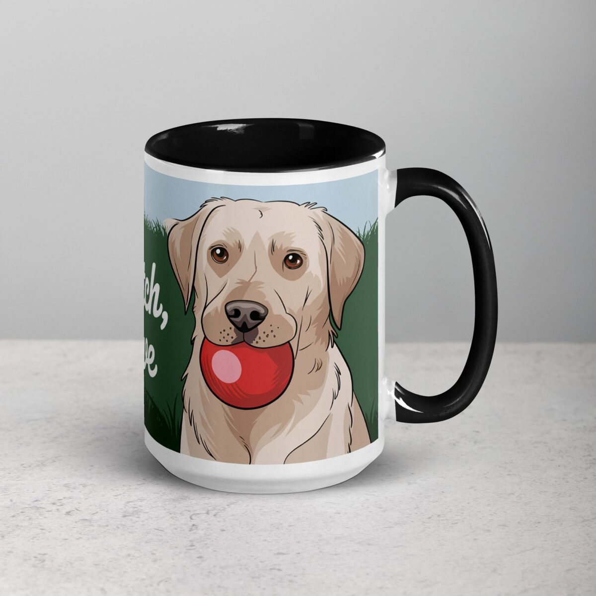 Labs: Born to Fetch, Built to Love Coffee Mug - Image 6