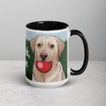 Labs: Born to Fetch, Built to Love Coffee Mug - Image 6