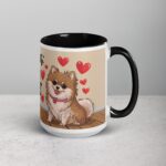Pomeranians: Small Size, Big Heart Coffee Mug - Image 6