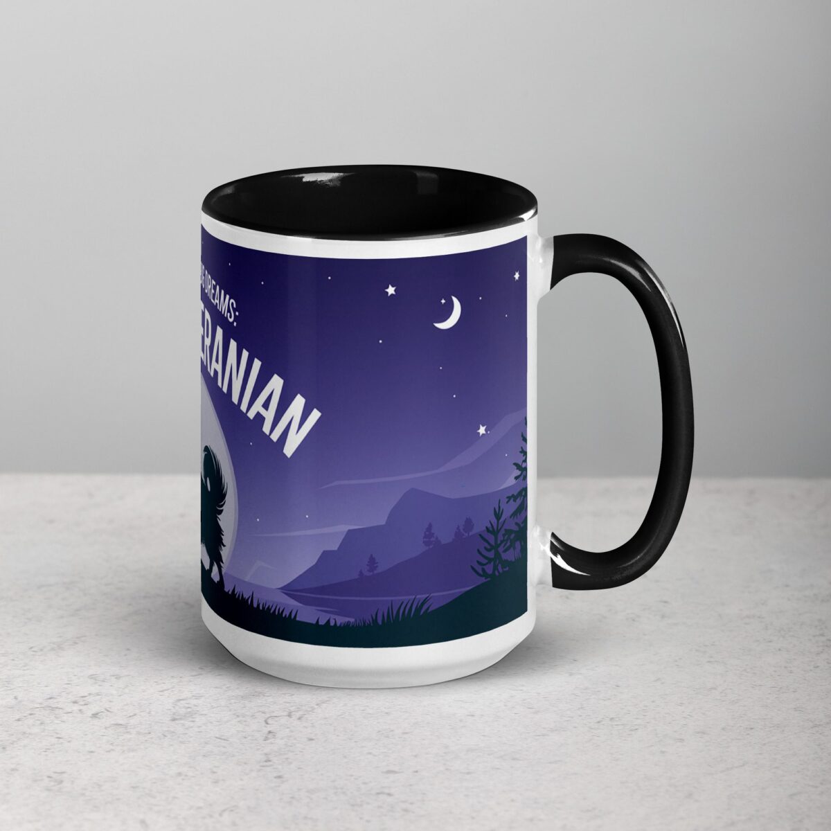 Little Dog, Big Dreams: My Pomeranian Coffee Mug - Image 6