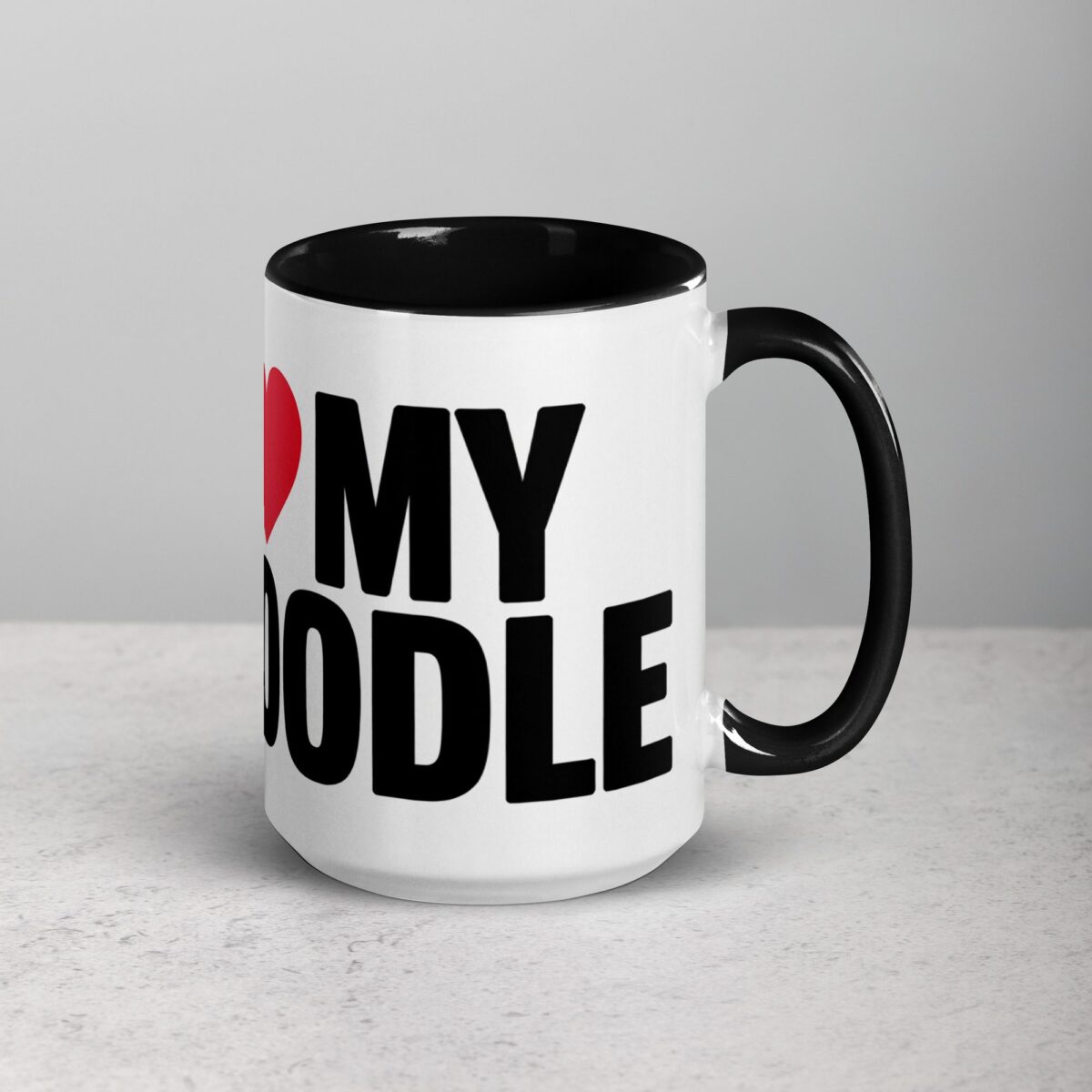 I ❤️ My Poodle Coffee Mug & Tea Cup - Image 6