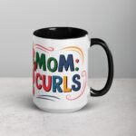 Poodle Mom: Queen of Curls Coffee Mug - Image 6