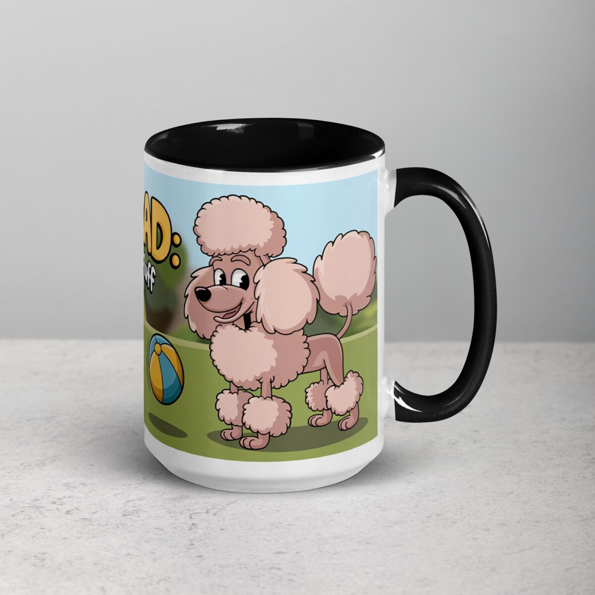 Poodle Dad: Master of Fetch and Fluff Coffee Mug - Image 6