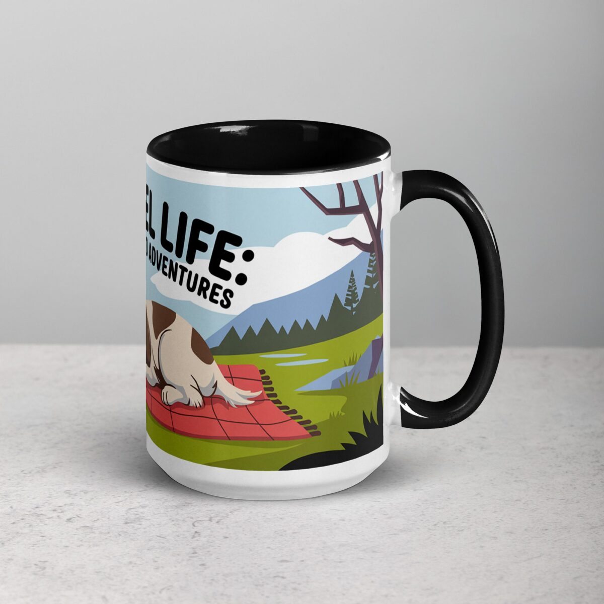 Spaniel Life: Snuggles and Adventures Coffee Mug - Image 6