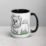 I ❤️ My Westie Coffee Mug & Tea Cup - Image 6