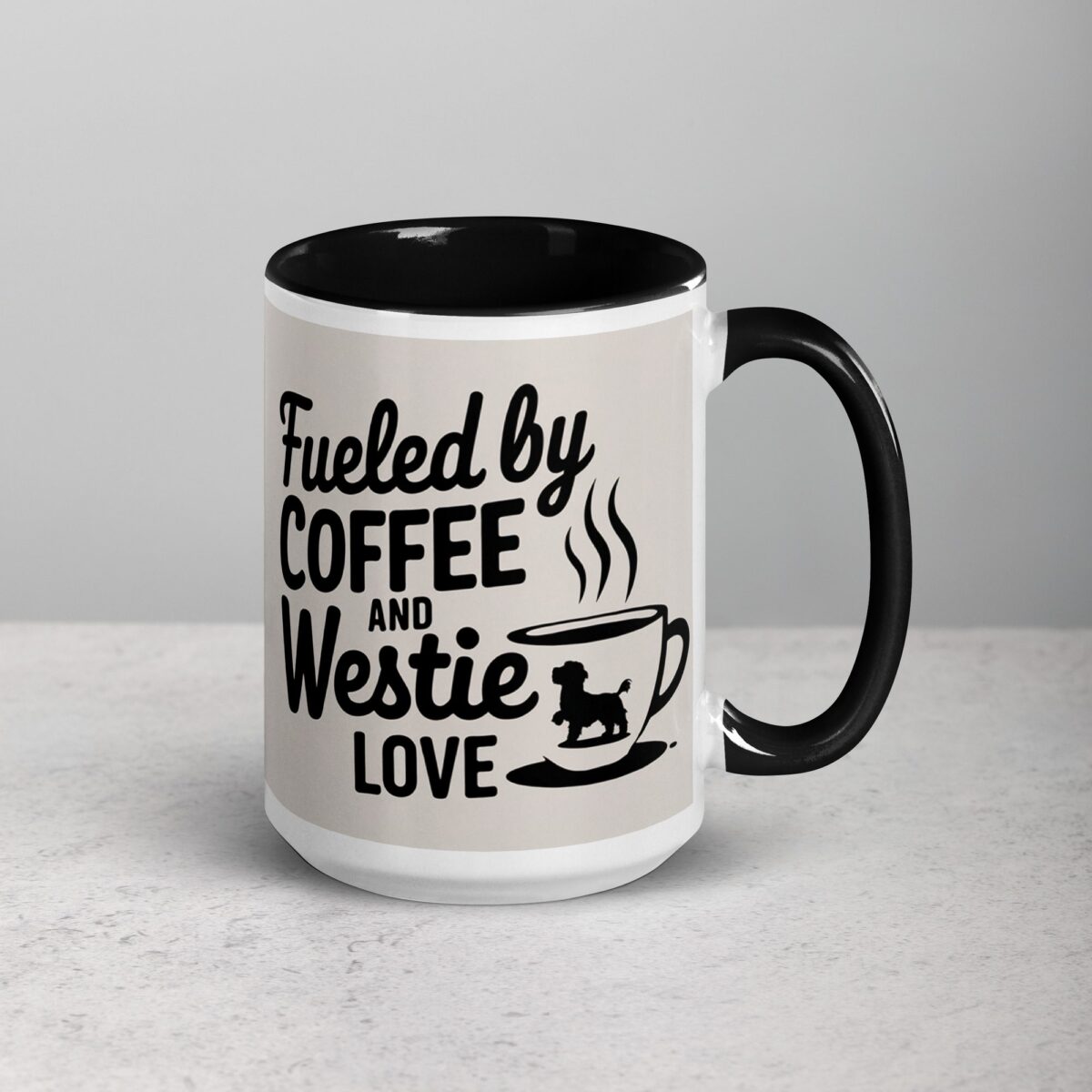 Fueled by Coffee and Westie Love Mug - Image 6
