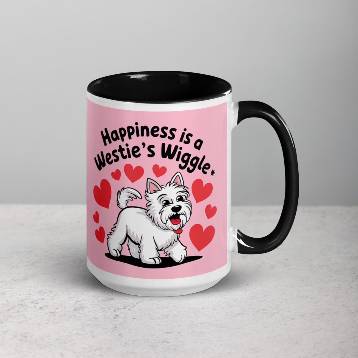 Happiness Is a Westie’s Wiggle Coffee Mug - Image 6