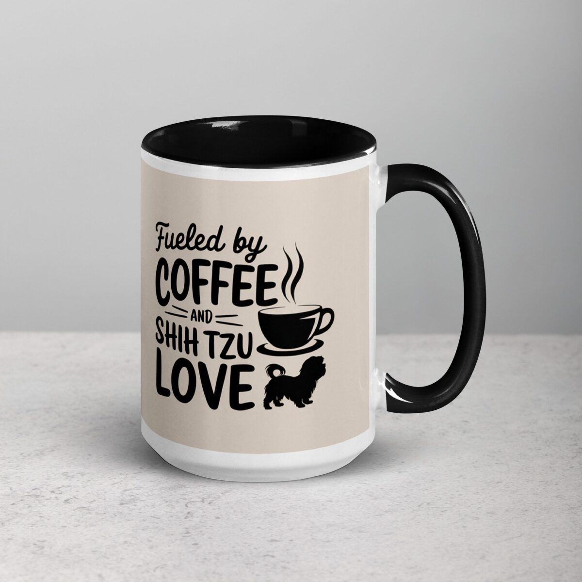 Fueled by Coffee and Shih Tzu Love Mug - Image 6