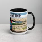 Free Palestine Siblings Hug Mug - Image 6