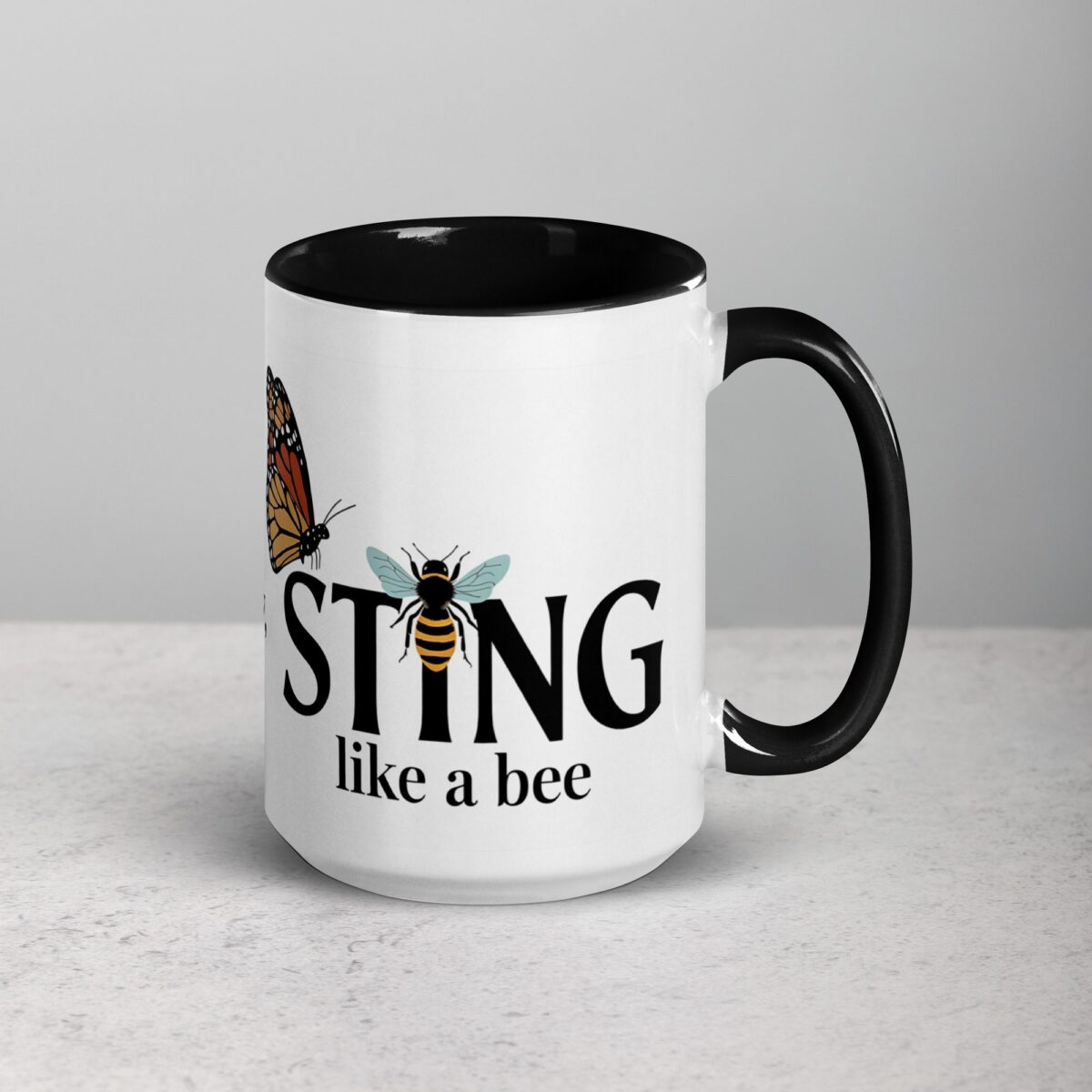 Float Like a Butterfly, Sting Like a Bee Mug - Image 6