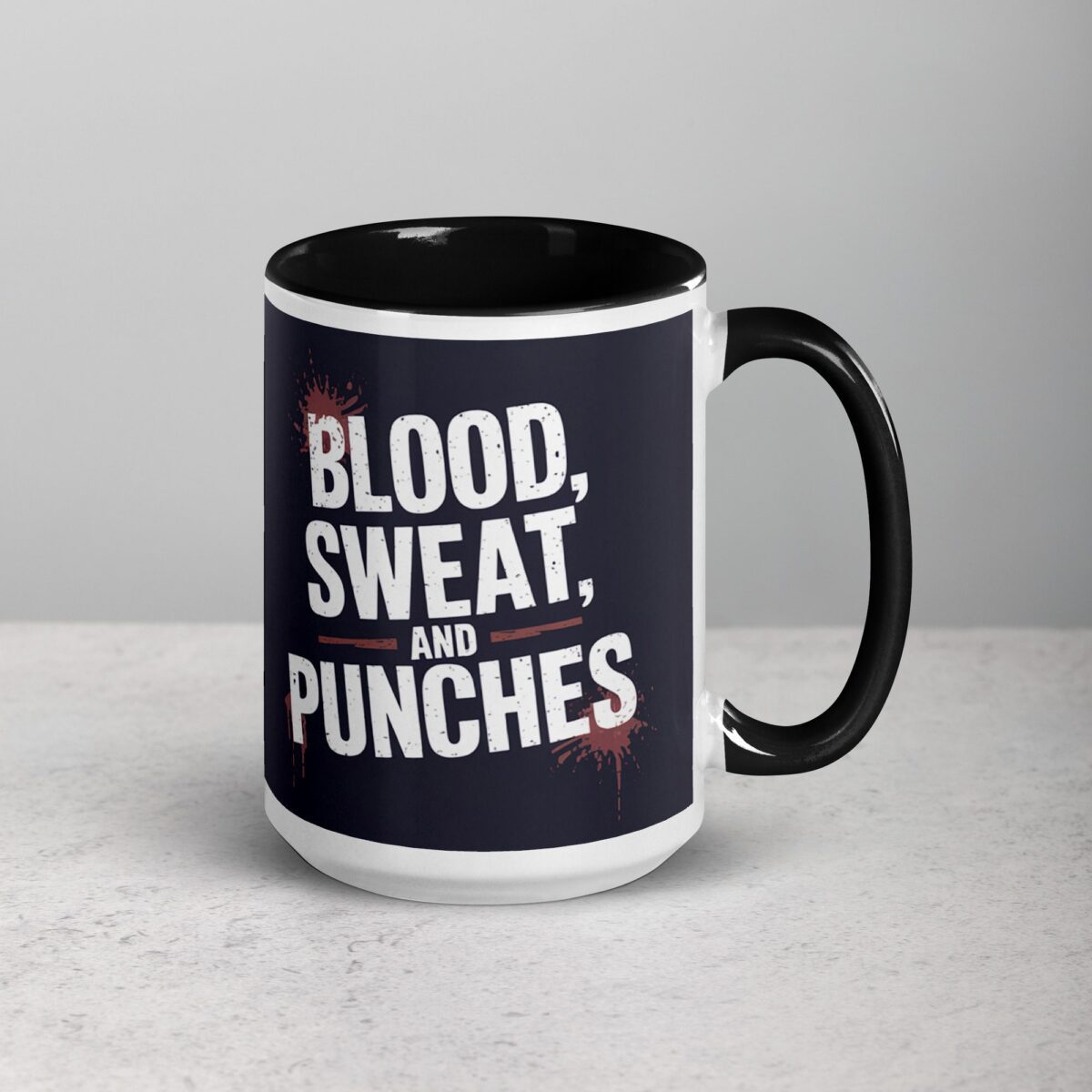 Blood, Sweat, and Punches Boxing Mug - Image 6