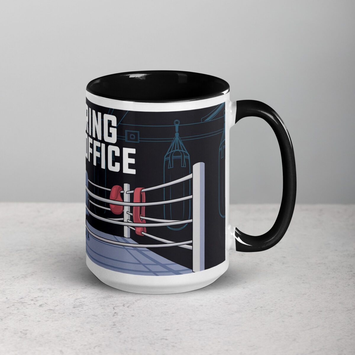 The Ring is My Office Boxing Mug - Image 6