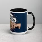 Iron Fists, Golden Heart Boxing Mug - Image 6