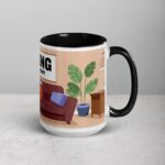 Boxing is My Therapy Coffee Mug & Tea Cup - Image 6