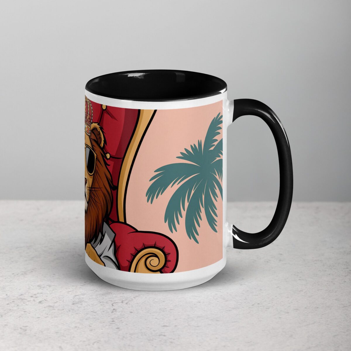Espresso Yourself, King Style Lion Coffee Mug - Image 6