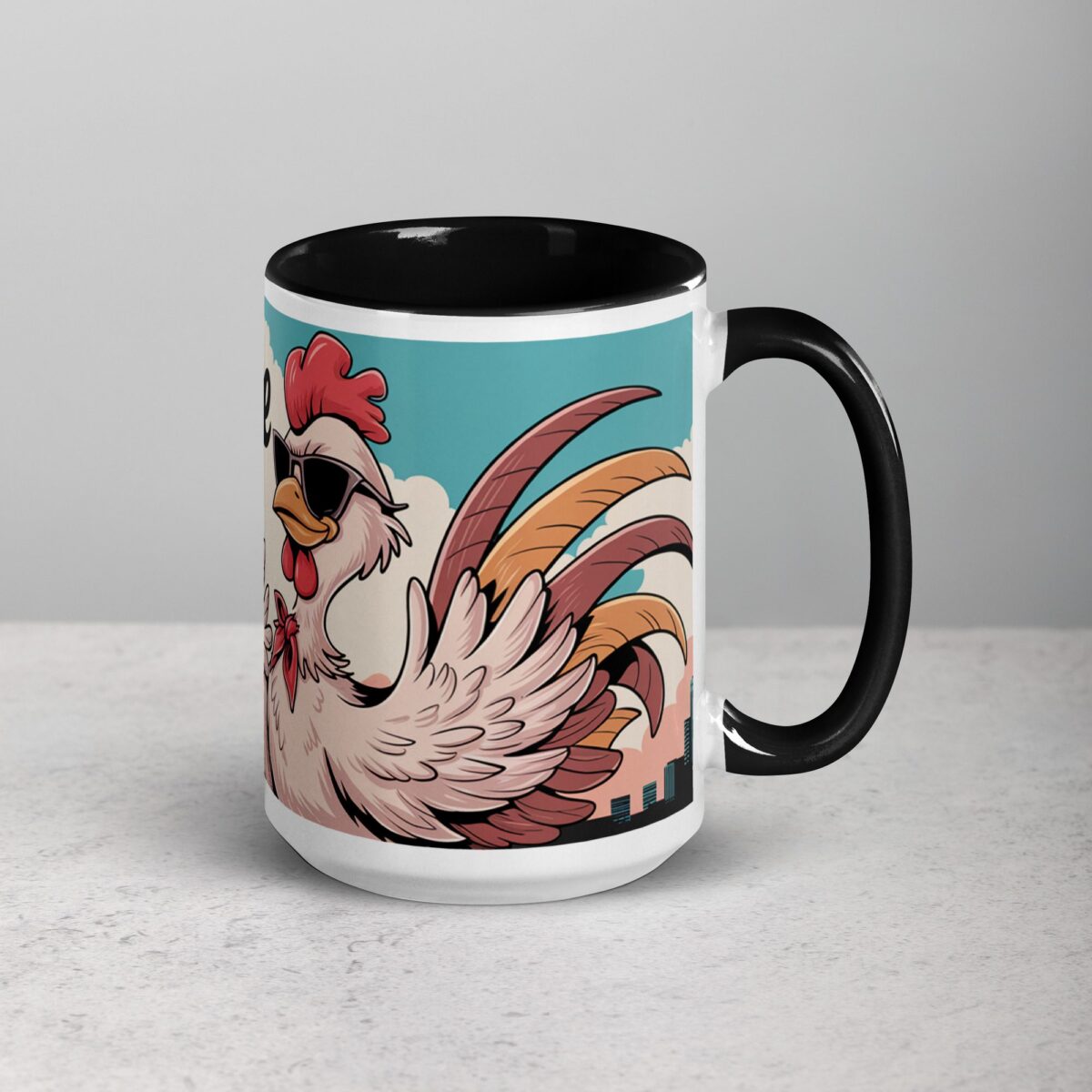 Don’t Give a Cluck Chicken Mug - Image 6