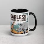 Fearless and Fueled by Coffee Lion Mug - Image 6