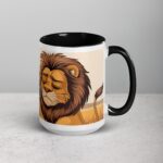 Hear Me Roar... After Coffee Lion Mug - Image 6