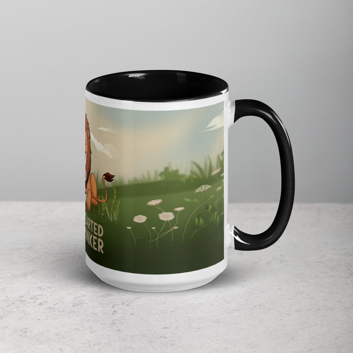 Lion-Hearted Tea Drinker Cup - Image 6