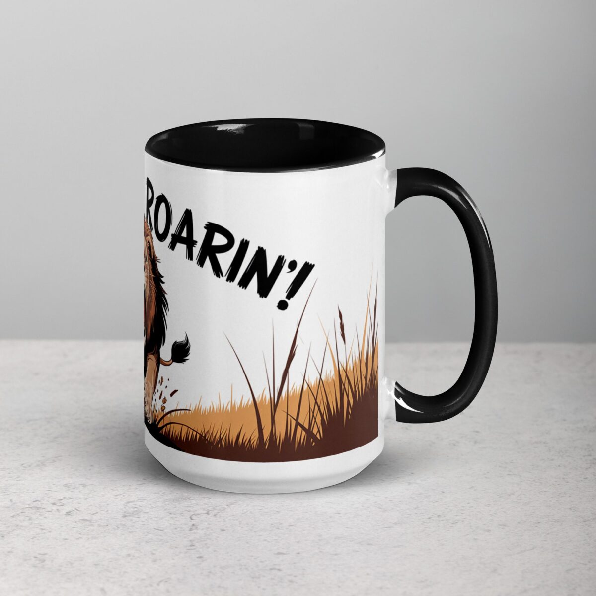 Let’s Get Roarin’! Lion Coffee Mug & Tea Cup - Image 6
